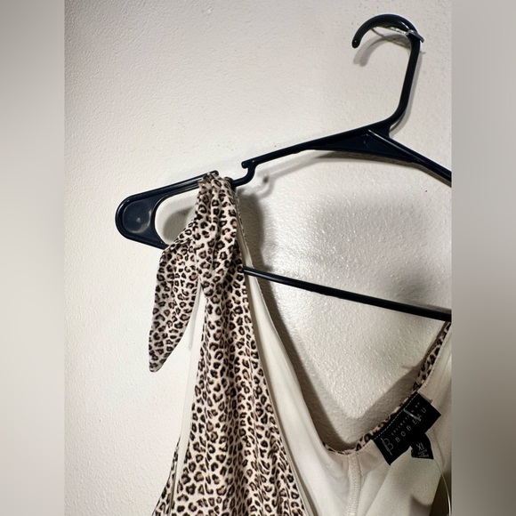 Nordstrom cheetah print jumpsuit crazy soft size xl - Picture 11 of 11